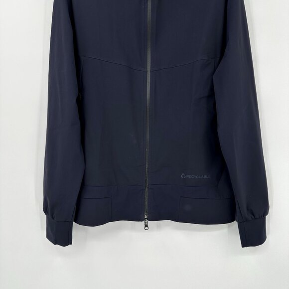 SAVE THE DUCK jacket coat windbreaker softshell lightweight zip up blue MEDIUM - Picture 4 of 11